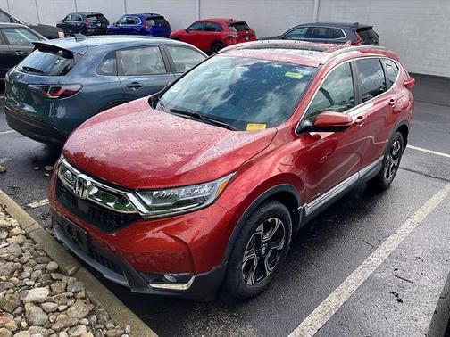 Molten Lava Pearl 2017 Honda CR-V Touring