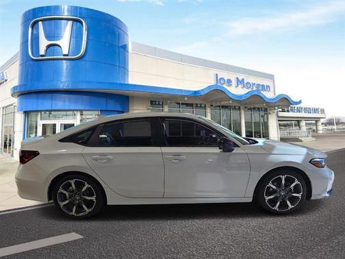 Platinum White Pearl 2026 Honda Civic Hybrid