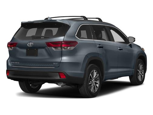 Shoreline Blue Pearl 2017 Toyota Highlander XLE