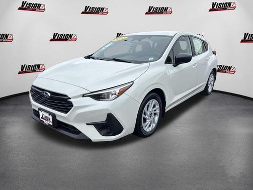 Crystal White Pearl 2024 Subaru Impreza Base