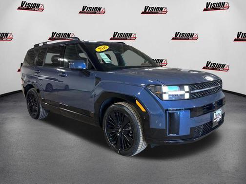 Atlantis Blue 2026 Hyundai SANTA FE HEV Calligraphy