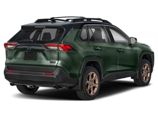 Army Green/Midnight Black Metallic 2024 Toyota RAV4 Hybrid Woodland Edition