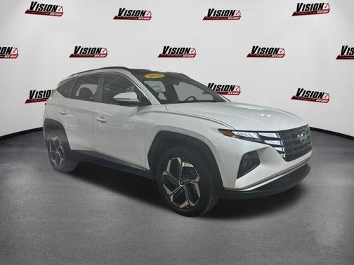 White Pearl 2024 Hyundai TUCSON Hybrid SEL Convenience