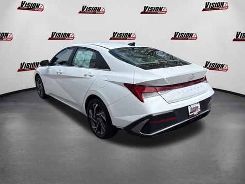 Serenity White 2024 Hyundai ELANTRA SEL