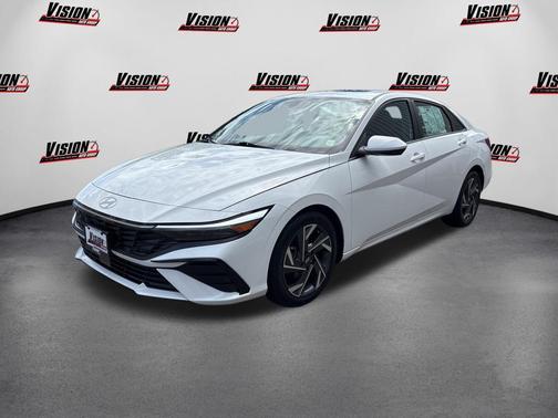 Serenity White 2024 Hyundai ELANTRA SEL