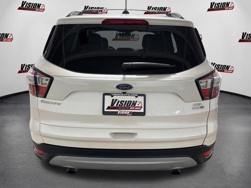 White Platinum Metallic Tri-Coat 2018 Ford Escape SEL