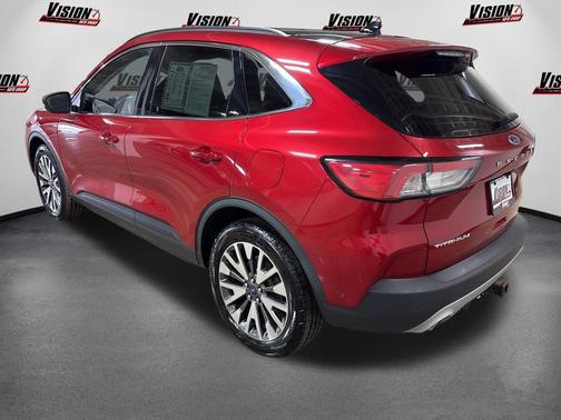 Rapid Red Metallic Tinted Clearcoat 2020 Ford Escape Titanium