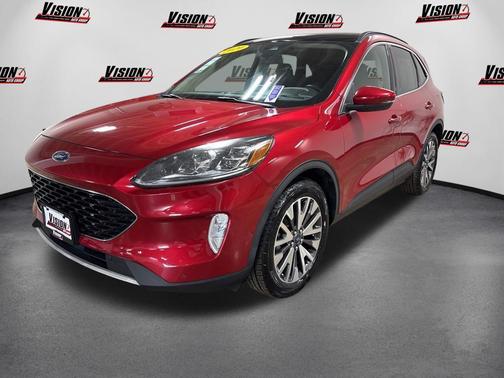 Rapid Red Metallic Tinted Clearcoat 2020 Ford Escape Titanium