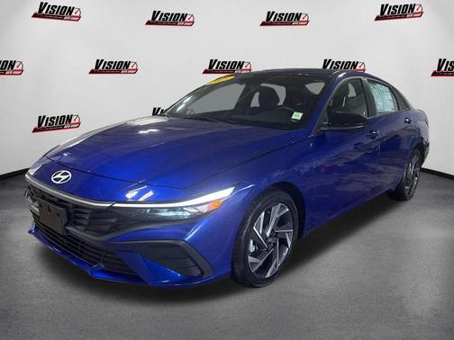 Intense Blue 2025 Hyundai ELANTRA Sport