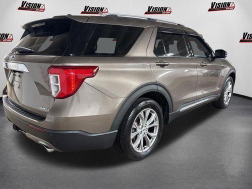 Stone Gray 2021 Ford Explorer Limited
