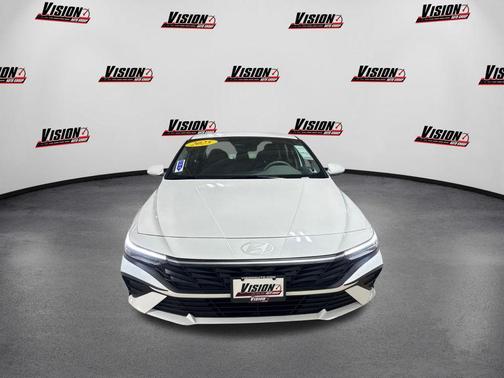 Serenity White 2025 Hyundai ELANTRA SE