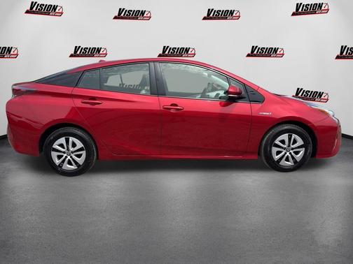 Hypersonic Red 2017 Toyota Prius Three