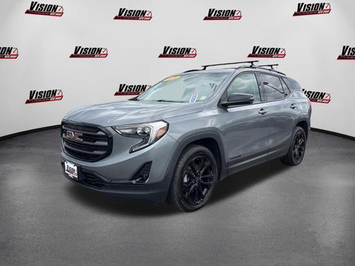 Satin Steel Metallic 2020 GMC Terrain SLT