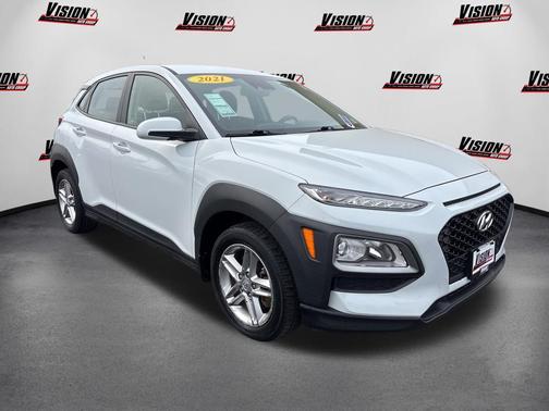 Chalk White 2021 Hyundai KONA SE