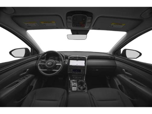 White Pearl 2024 Hyundai TUCSON Hybrid Blue