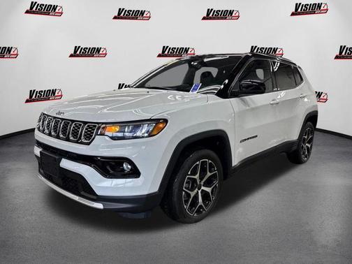 Bright White Clearcoat 2025 Jeep Compass Limited