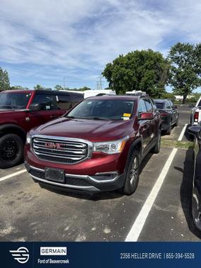 Crimson Red Tintcoat 2018 GMC Acadia SLE-2