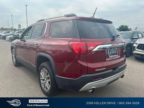 Crimson Red Tintcoat 2018 GMC Acadia SLE-2