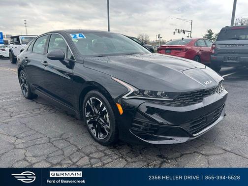 Ebony Black 2024 Kia K5 GT-Line
