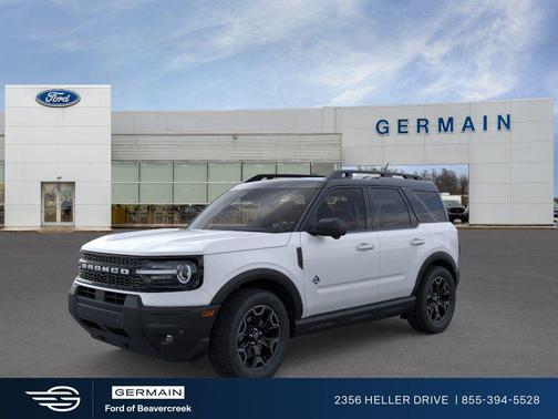 Oxford White 2025 Ford Bronco Sport Outer Banks