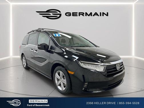 Crystal Black Pearl 2022 Honda Odyssey EX-L