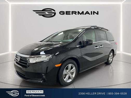 Crystal Black Pearl 2022 Honda Odyssey EX-L