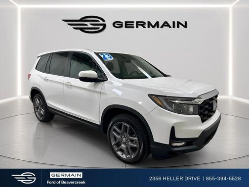 Platinum White 2023 Honda Passport AWD EX-L