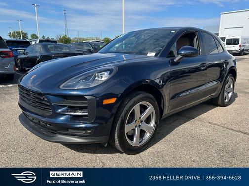 Blue 2020 Porsche Macan Macan