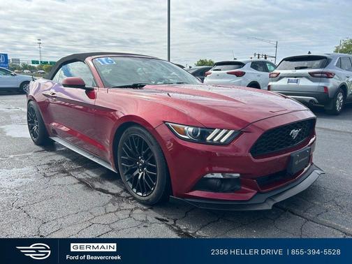 Ruby Red Metallic 2016 Ford Mustang V6