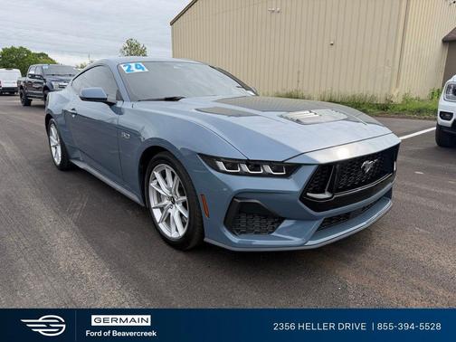 Vapor Blue Metallic 2024 Ford Mustang GT Premium