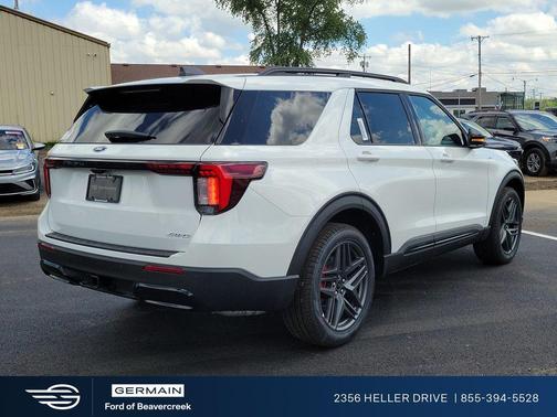 White 2026 Ford Explorer ST-Line