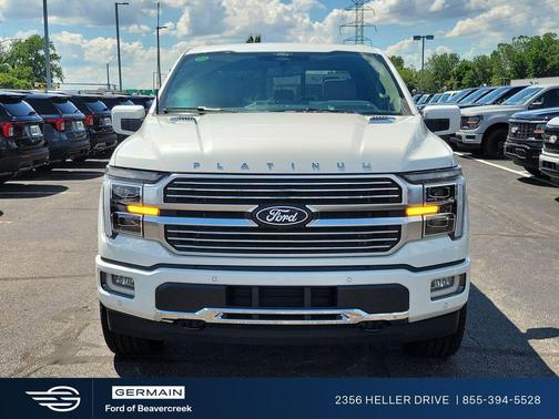 White Metallic 2026 Ford F-150 Platinum