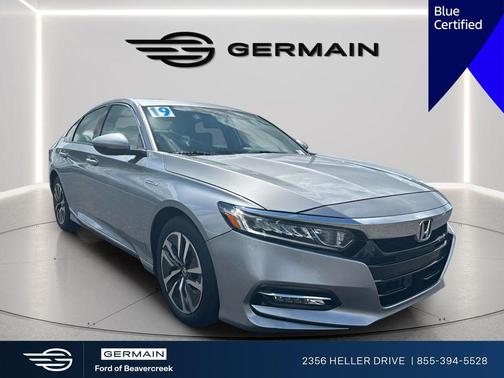Lunar Silver Metallic 2019 Honda Accord Hybrid EX-L