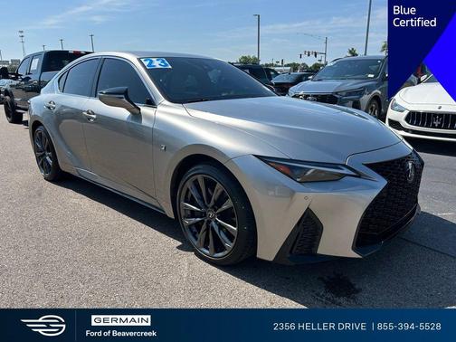 Atomic Silver 2023 Lexus IS 350 Base