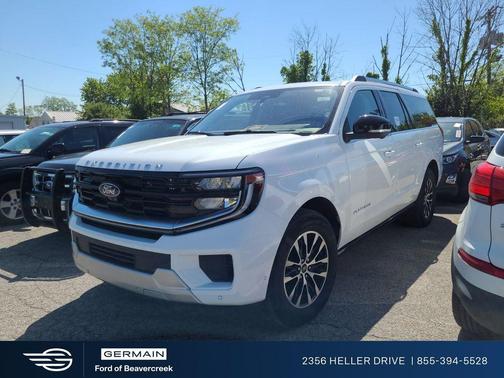 Oxford White 2025 Ford Expedition Max Platinum
