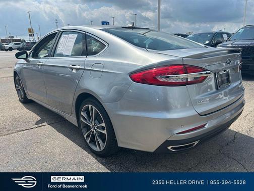 Silver Metallic 2020 Ford Fusion Titanium