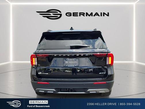 Black Metallic 2026 Ford Explorer Active