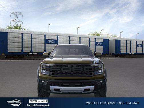 Shelter Green Metallic 2026 Ford Ranger Raptor