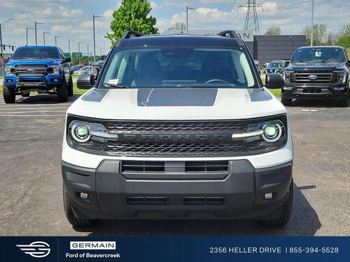 Oxford White 2025 Ford Bronco Sport Big Bend