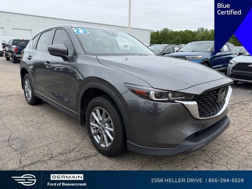 Machine Gray Metallic 2023 Mazda CX-5 2.5 S Preferred Package