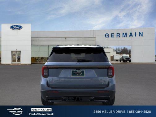 Vapor Blue Metallic 2026 Ford Explorer ST-Line