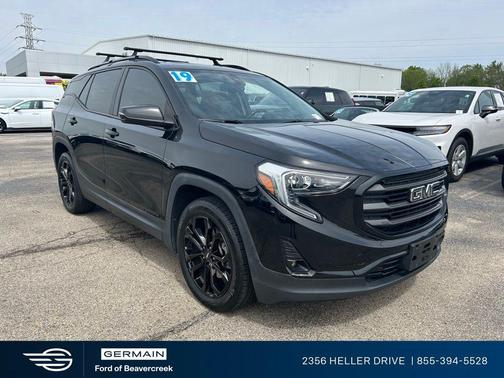 Ebony Twilight Metallic 2019 GMC Terrain SLT