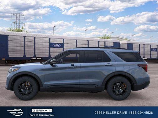 Vapor Blue 2026 Ford Explorer Tremor