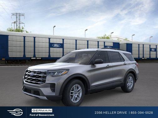 Carbonized Gray Metallic 2026 Ford Explorer Active