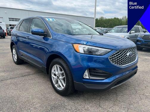 Blue Metallic 2023 Ford Edge SEL