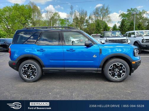 Blue Metallic 2025 Ford Bronco Sport Outer Banks