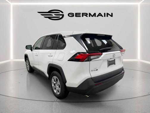 White 2022 Toyota RAV4 LE