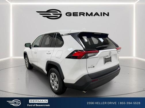 White 2022 Toyota RAV4 LE