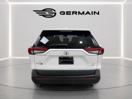 White 2022 Toyota RAV4 LE
