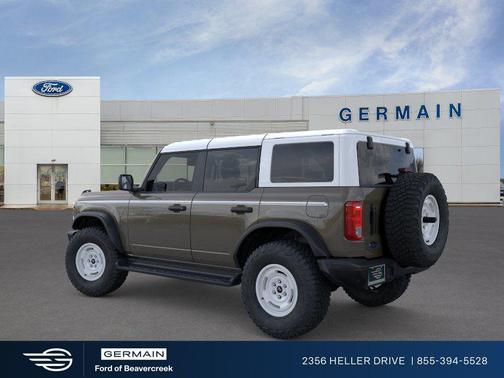 Gray 2026 Ford Bronco Heritage Edition